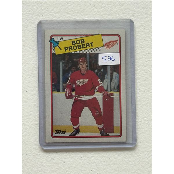 Bob Probert - Rookie Card