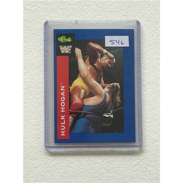 Hulk Hogan Wresting Card