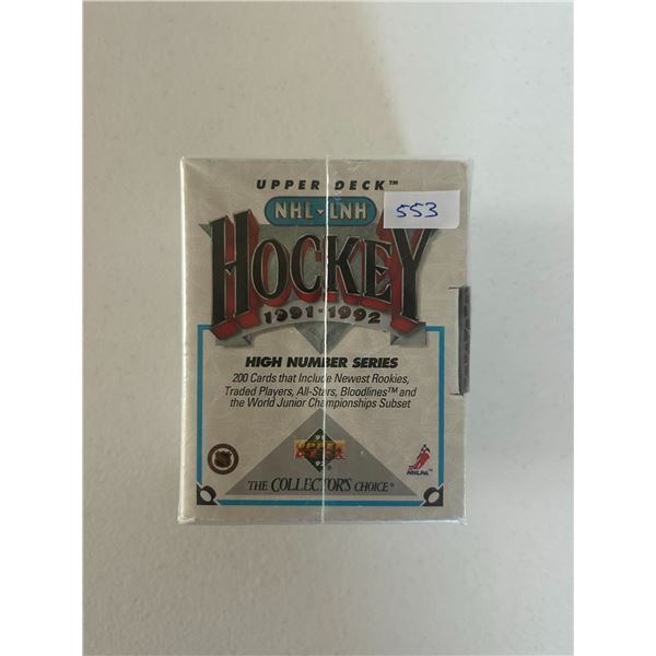 1991-92 Upper Deck High Series - Factory Sealed Set