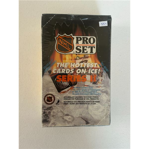 1991-92 Pro-Set - Factory Sealed Hockey Card Box (36 Packs)