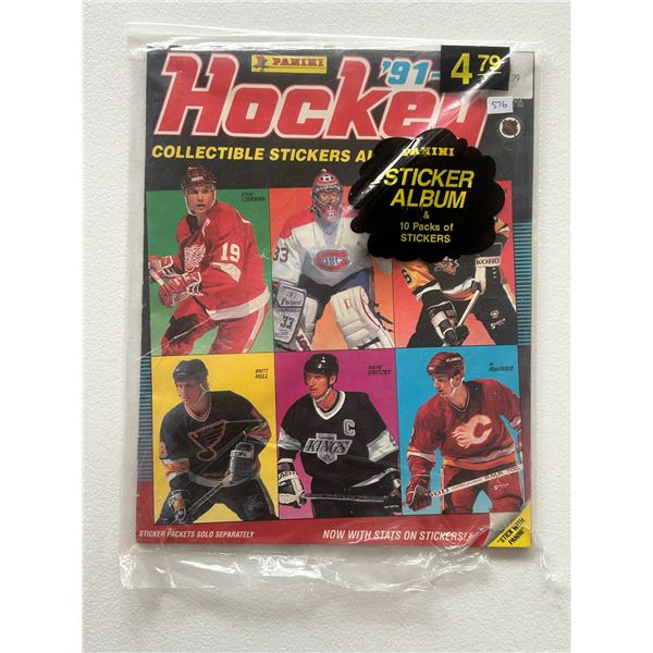 1991-92 Panini Sticker Book (New)