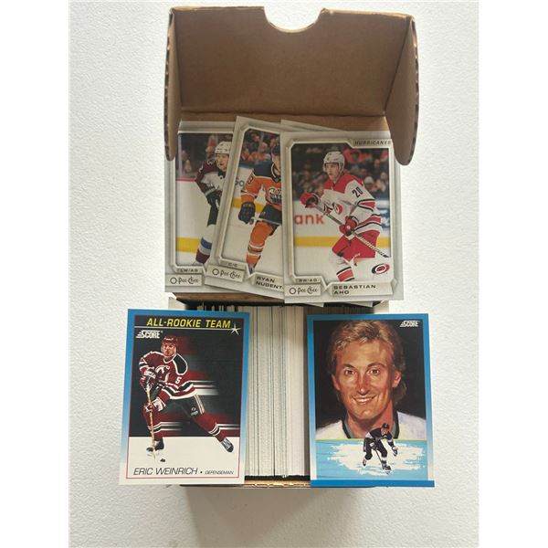 Box of Assorted Hockey Cards