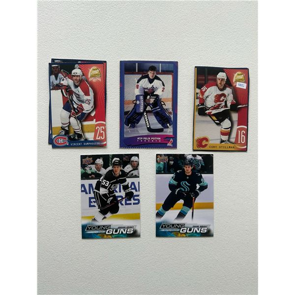 Assorted Oversized Hockey Cards