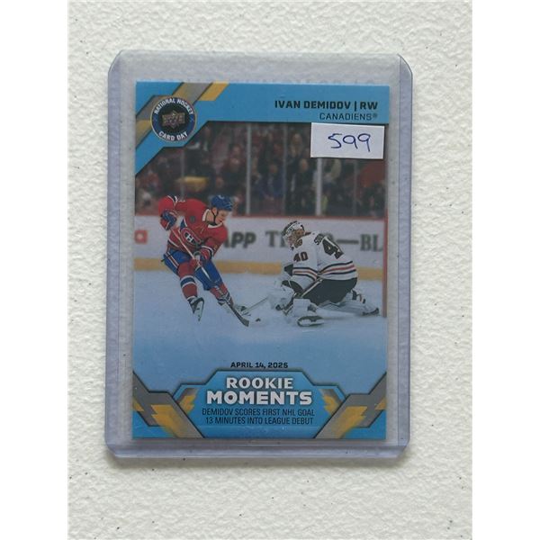 Ivan Demidov - Rookie Card
