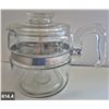 Image 4 : 614. Pyrex 4-cup coffee percolator - hard to find!