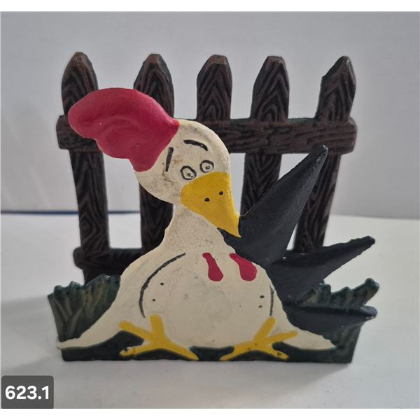 623. Cast iron "Duck" napkin holder