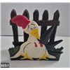Image 1 : 623. Cast iron "Duck" napkin holder