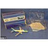 Image 1 : 626. Diecast "Big Shooter" Pokemon Boeing B767 Airplane 1:400 -1990s, new in box