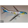 Image 3 : 627. Diecast "Big Shooter" Pokemon Boeing B747 Airplane 1:400 -1990s, new in box