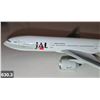 Image 3 : 630. Diecast Star Jet Boeing B777-246 Airplane 1:400 - 1990s, new in box