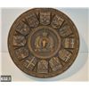Image 1 : 632. RCMP walnut wooden wall plaque - a limited-edition, hand-finished reproduction Rothammer sculpt