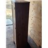 Image 3 : Wooden cabinet- 18" by 16" by 60"H