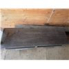 Image 6 : TV stand and rolling plastic cabinet- both have some damage on them - top loose on TV stand