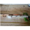Image 1 : Lot of misc items- mop, cane