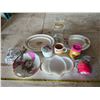 Image 1 : Lot of various glass ware/ dishes