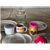 Image 2 : Lot of various glass ware/ dishes