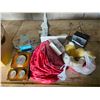 Image 1 : Lot of items- weather gauge, battery charger