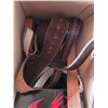 Image 2 : Box full of belts- sizes vary