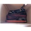 Image 3 : Box full of belts- sizes vary