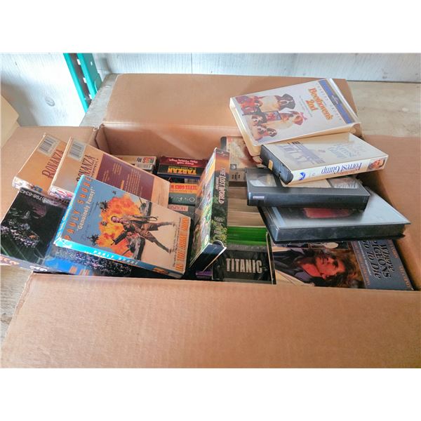 Lot of VHS movies