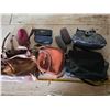 Image 1 : 4 purses and glasses with cases