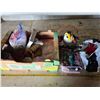 Image 1 : Lot of misc items- hair curlers and décor