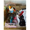 Image 4 : Lot of misc items- hair curlers and décor