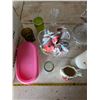 Image 3 : Lot of misc glassware