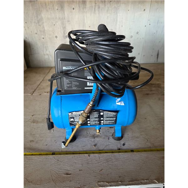 Mastercraft air compressor- untested