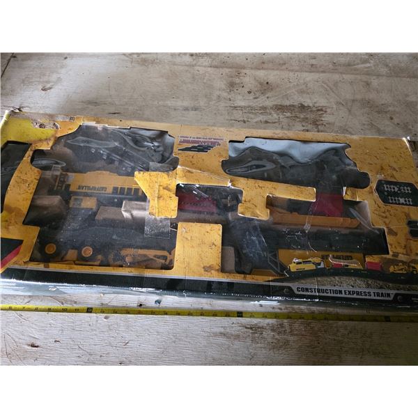 Cat construction express train set