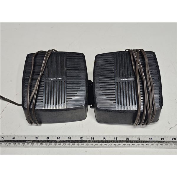 (2) Vintage Speakers