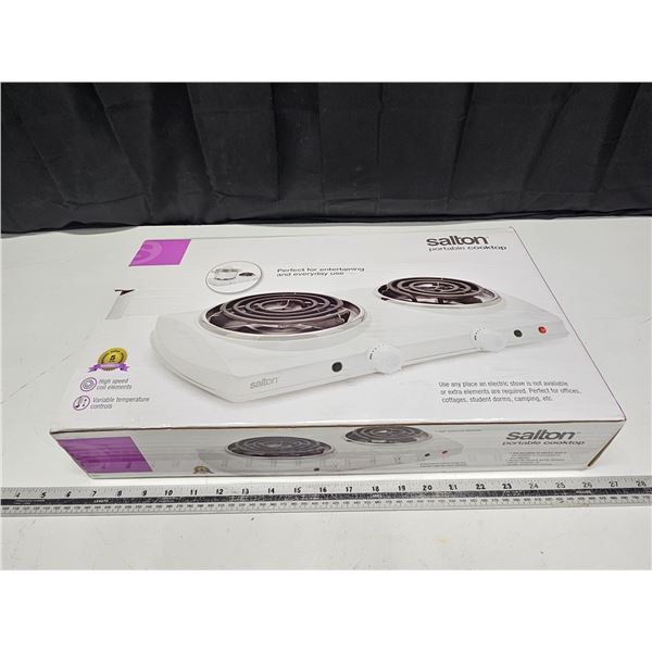 Salton Hot Plate in Original Box