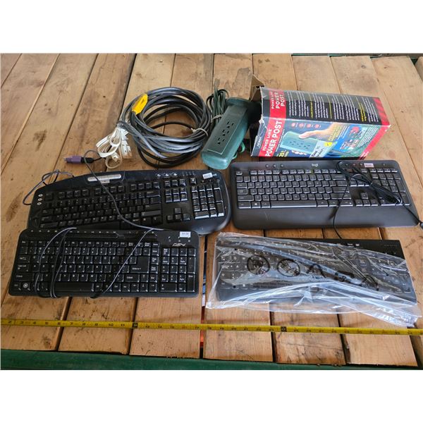 Keyboards and extention cords