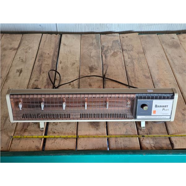 Fanforced radiant heater- untested