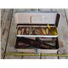 Image 1 : Tackle box with fishing gear and filiting knife