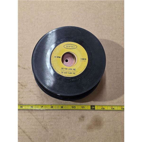 Vintage 45 vinyl records