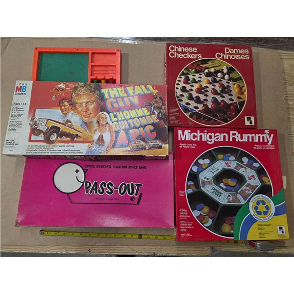 Vintage board games