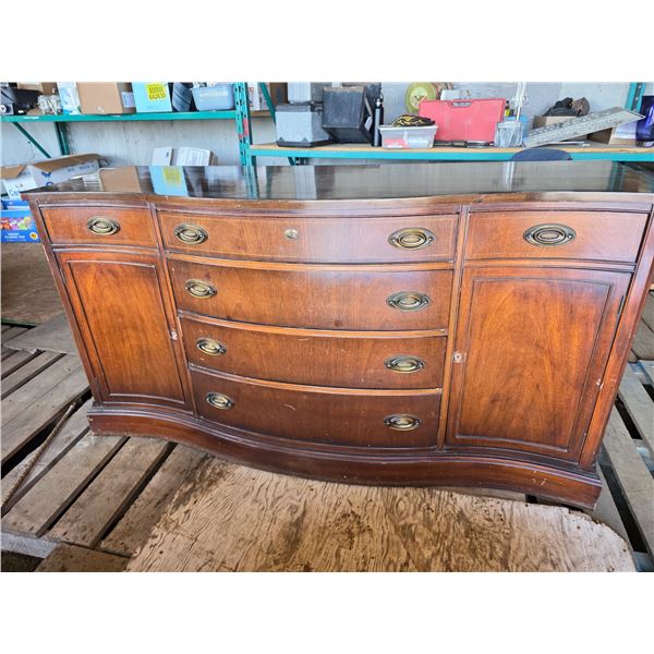 Buffet by basset furniture- 63" by 22" by 33"H