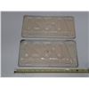 Image 2 : 1940 Saskatchewan License Plate. (In Pair)
