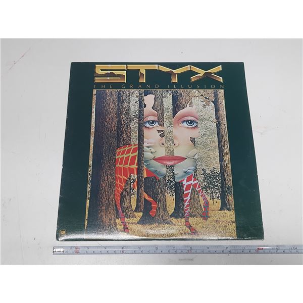 STYX The Grand Illusion Album.