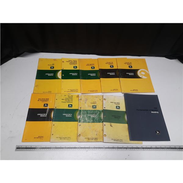 John Deere Qwners Manuals.