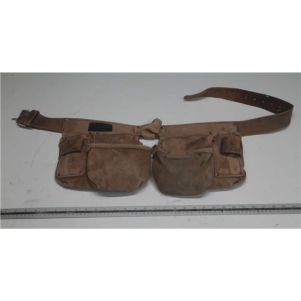 Leather Carpenter Apron.