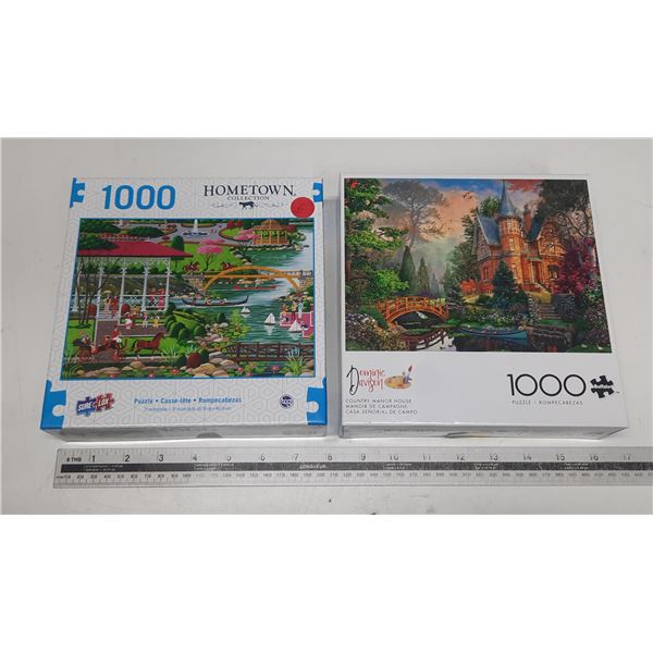 (2) 1000 Pc Puzzles
