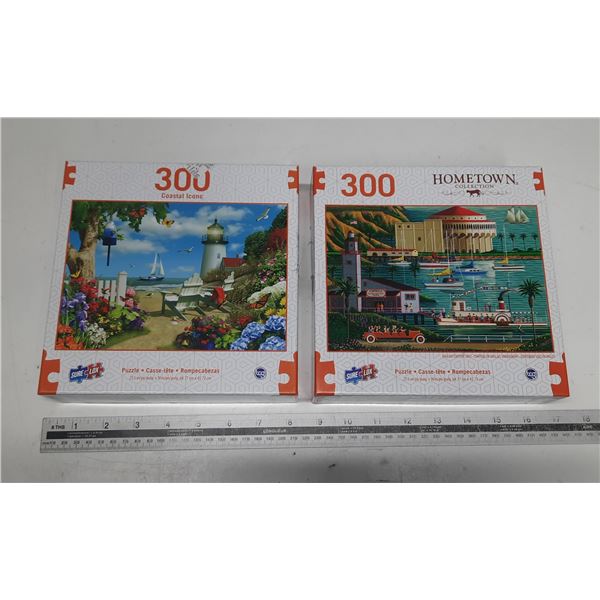 (2) 300 Pc Puzzles