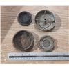 Image 2 : 4 Small Hubcaps.