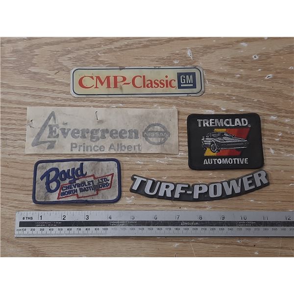 Lot of Vintage Bedges/Sticker.
