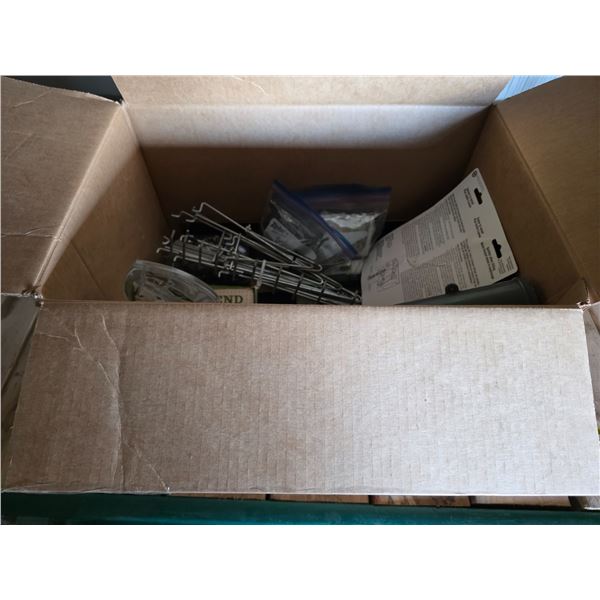 Box of misc items