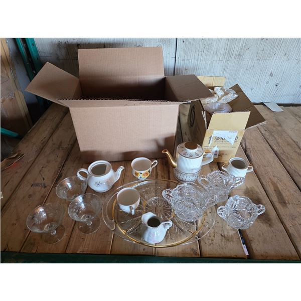 Lot of misc glassware