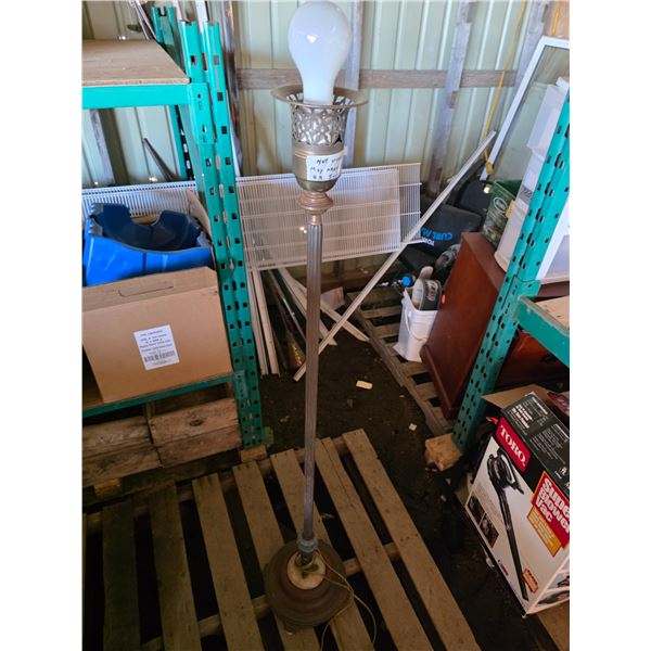 Metal standing lamp- 60"H- not working