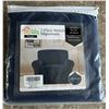Image 1 : New Chair Cover in original package. Dark Blue. 2-piece stretch fabric. Never used.